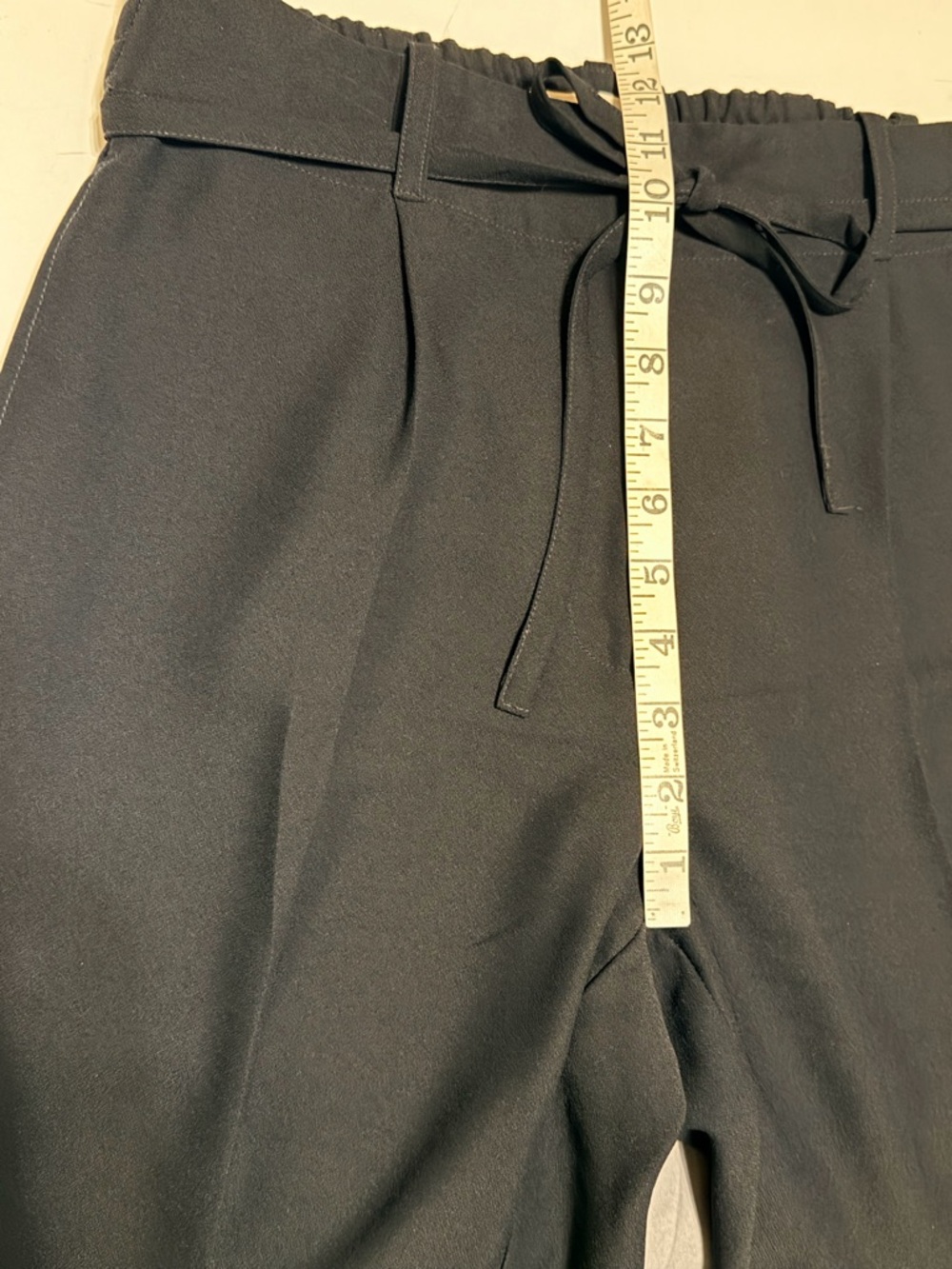 BROCHU WALKER The Dion Pleat Front Pant, black, size S - Picture 4 of 15
